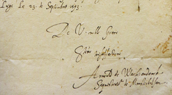 Arnold Wachtendoncks signatur