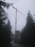 Turm-Baustelle am 16. Dezember 2006