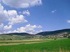 Stup village panorama