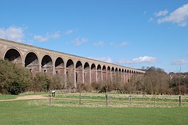 Viaduct bij Chappel