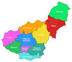 Comarcas of Granada