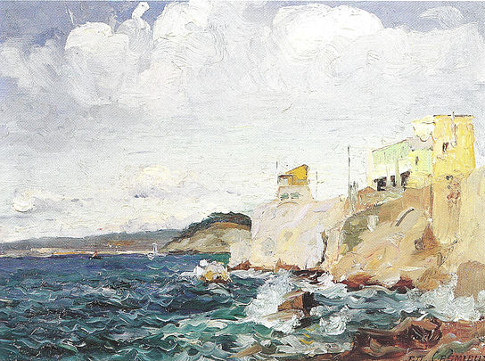 La "corniche" a Marsiglia Museo de la Castre, Cannes