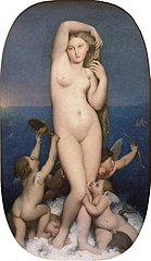 Ingres: Venus anadyomène