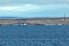 Polar station at Cape Chelyuskin