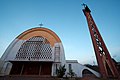 Die Kathedrale Notre-Dame de Lourdes im Jahre 2007