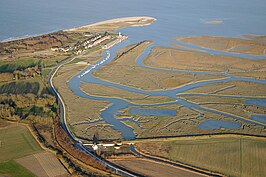 Baai van de Somme bij Le Hourdel.