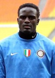 McDonald Mariga with Inter Milan in 2010