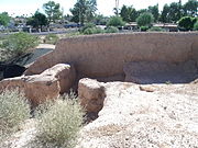 Different view of the Mesa Grande Tempe Mound.
