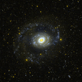 GALEX-Gesamtaufnahme im ultravioletten Spektralbereich von Messier 94
