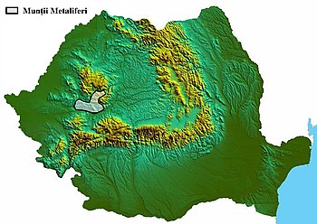 Das Siebenbürgische Erzgebirge in Rumänien