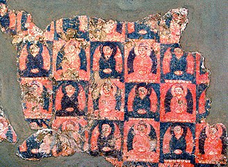 Buddhist Mural from Dandan Oilik