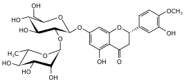 Structuurformule van neohesperidine