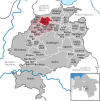 Lage der Gemeinde Pollhagen im Landkreis Schaumburg