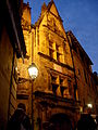 Sarlat french medieval city by night