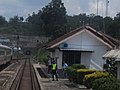 Tampak samping Stasiun Ijo lama, 2020