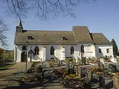 Ehemalige katholische Pfarrkirche von Osten