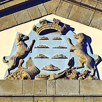 Wappen am Hospital Civil seit 2018 Museo de la Naturaleza y Arqueología Santa Cruz de Tenerife