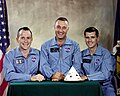 1966'da çekilen bir Apollo 1 mürettebat fotoğrafı