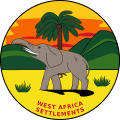 Britanya Batı Afrikası arması (1870-1888)