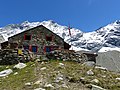 Cabane Arpitettaz mit Weisshorn