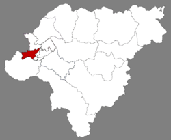 Location of Daoli in Harbin