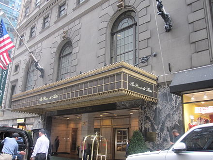 Roosevelt Hotel in New York City