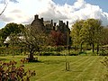 Kellie Castle Gardens in Schottland, dort befindet sich eine der nationalen britischen Rhabarberpflanzensammlungen