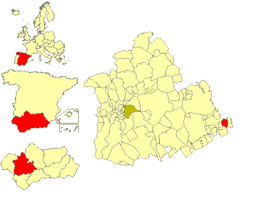 Casariche – Mappa