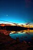 Lower Peirce Reservoir, Singapore, at sunset - 20051225.jpg