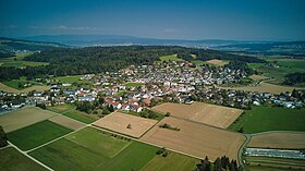 Luftaufnahme Oberwil-Lieli (2023)