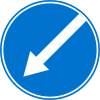 Keep left