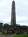 Political Martyrs’ Monument, Old Calton Burial Ground in Edinburgh