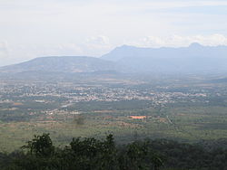 Blick auf Mettupalayam