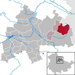 Poziția localității Rastenberg