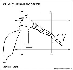 Plan jaskini