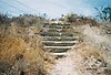 Remains of the steps to the National Forest Inn