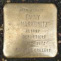 Stolperstein für Fanny Markowitz (Keupstraße 48)