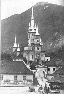 Biserica „Sfântul Nicolae” în anul 1926