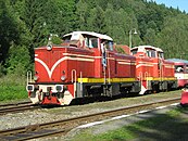 Die Diesellokomotiven der ČSD-Baureihe T 426.0 wurden 1961 für den Betrieb auf den Strecken Tanvald–Kořenov und Podbrezová–Tisovec in der Tschechoslowakei beschafft. Die dieselhydraulischen Lokomotiven haben zwei unabhängige Strömungsgetriebe, die im Zahnradbetrieb gemeinsam zugeschaltet werden können.