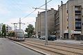 Eurotram op de Avenida Calouste Gulbenkian