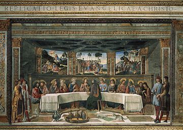 Das Letzte Abendmahl, Sixtinische Kapelle