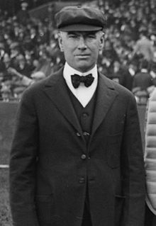 Photograph of Ernie Quigley at the 1916 World Series