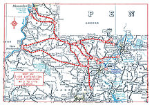 I-68 extension map