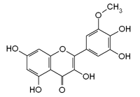 Chemical structure of laricitrin