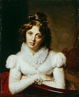 Nancy Mérienne in 1825 door Firmin Massot (Musée d’Art et d’Histoire, Genève).