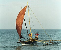 Bilde av fiskebåt på Sri Lanka