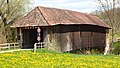 Oberbaumgarten, historische Holzbrücke