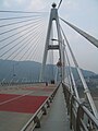On the Badong Bridge, which carries G209 across the Yangtze