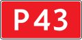 5.29.1 Route number (Regional roads)