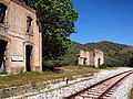 Ehemaliges Empfangsgebäude des Bahnhofs Pietralba